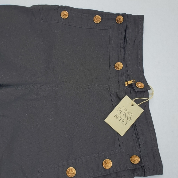 Torn by Ronny Kobo Black High Waist Jeans 28 - Picture 9 of 16